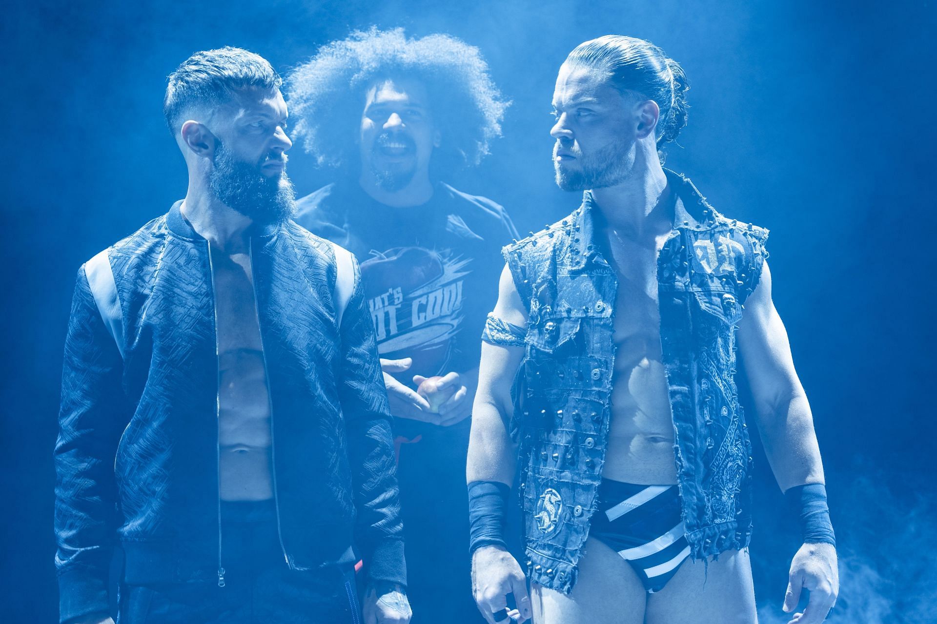 Carlito with Balor and McDonagh - Source: Getty